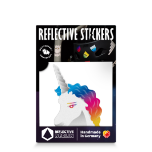 Reflective sticker, Unicorn