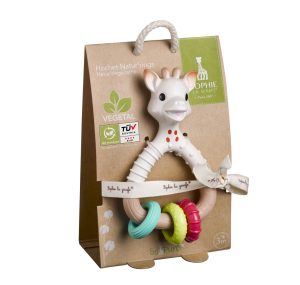 Alternative view of Sophie la girafe - So′pure Natur′rings rattle