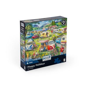 Alternative view of Happy Holidays 1000 Piece Puzzle