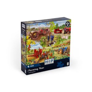Alternative view of Farming Year 1000 Piece Puzzle