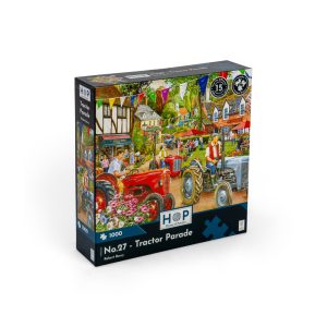 Alternative view of No.27 - Tractor Parade 1000 Piece Puzzle
