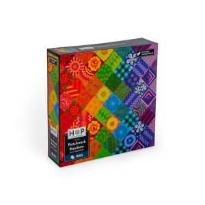 Alternative view of Patchwork Rainbow 1000 Piece Puzzle