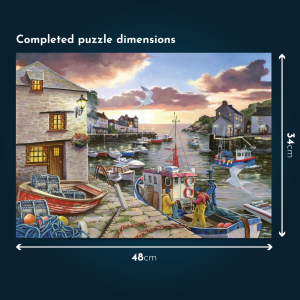 Alternative view of Harbour Lights BIG 250 Puzzle