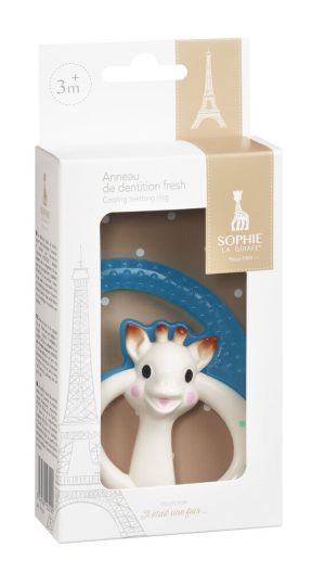 Alternative view of Sophie la girafe teething ring - cooling