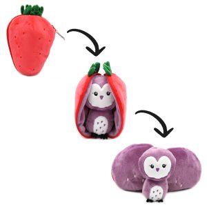 Flipetz reversible plush toy - Strawberry