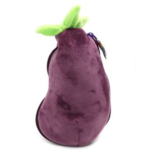 Alternative view of Flipetz reversible plush toy - Eggplant