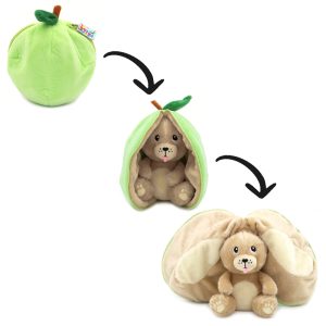 Flipetz reversible plush toy - Apple