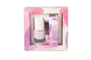 Alternative view of Namaki lahjasetti (huulivoide, kynsilakka, peili) - Nightingale