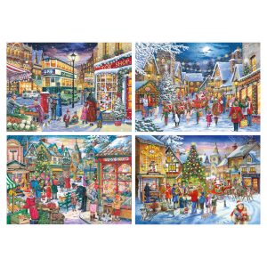 Alternative view of Christmas Shopping - 4 x 500 Piece