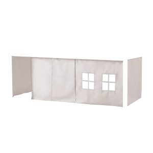 Alternative view of Unicolor curtains for halfhigh/bunkbed 90 x 200