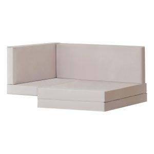 Mattress for the Hoppekids Study and Chill Module, Silver cloud, 5-split.
