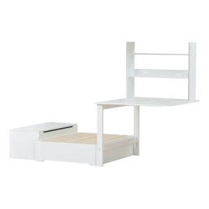 Study and Chill Module for ECO Luxury Loft bed 90x200, White