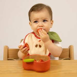 Alternative view of Oli & Carol Oli & Carol Pepa the Apple Bowl & Spoon Set