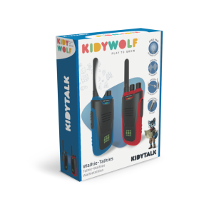 Alternative view of Kidytalk long range walkie-talkies