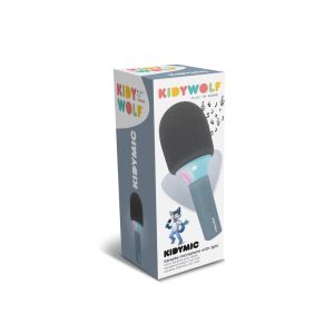 Alternative view of Kidymic karaoke microphone