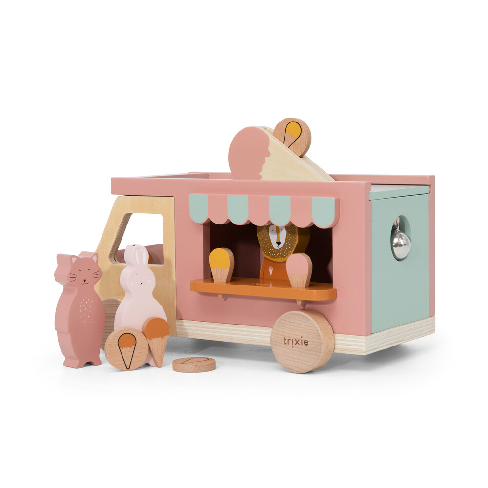 Wooden ice cream truck - Image 1