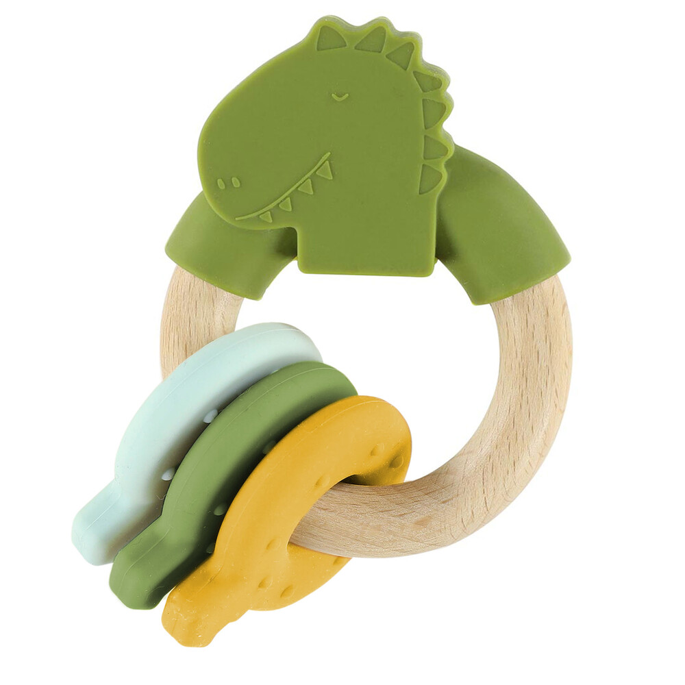 Trixie Wooden silicone activity ring - Image 1